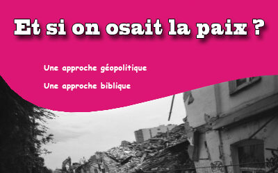 Et si on osait la paix ?